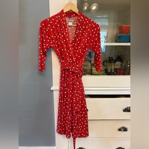 Karina Ruby wrap dress, xs